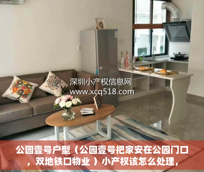 公园壹号户型（公园壹号把家安在公园门口，双地铁口物业 ）小产权该怎么处理，