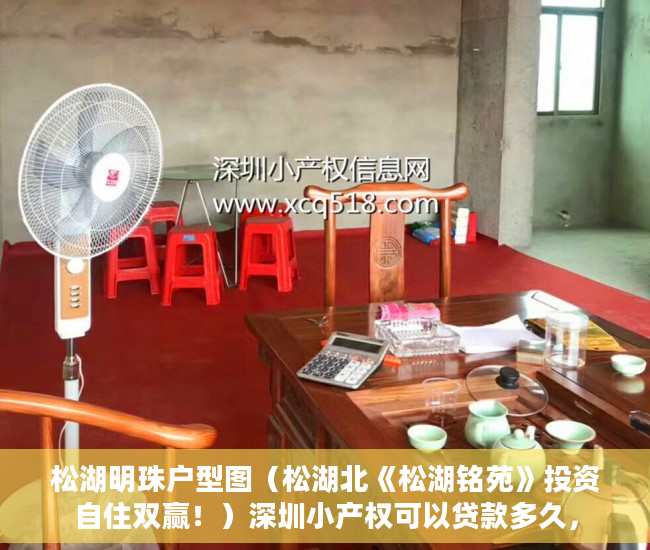 松湖明珠户型图（松湖北《松湖铭苑》投资自住双赢！）深圳小产权可以贷款多久，