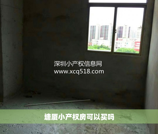 塘厦小产权房可以买吗 塘厦小产权房可以买吗
