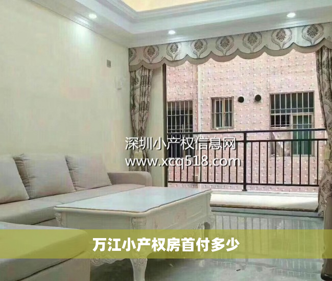 万江小产权房首付多少