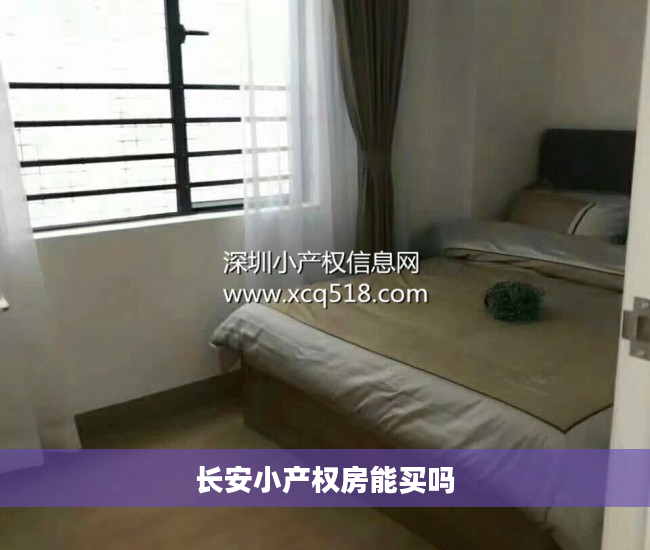 长安小产权房能买吗