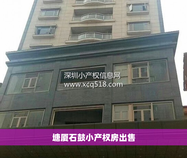 塘厦石鼓小产权房出售