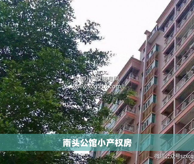 南头公馆小产权房