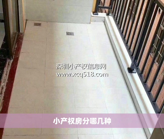 小产权房分哪几种