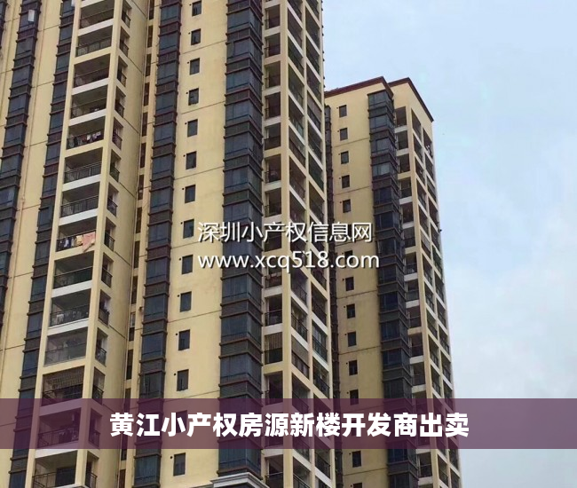 黄江小产权房源新楼开发商出卖