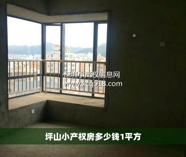 坪山小产权房多少钱1平方