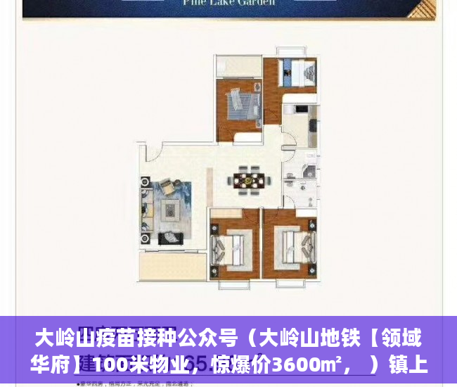 大岭山疫苗接种公众号（大岭山地铁【领域华府】100米物业，惊爆价3600㎡， ）镇上有小产权房卖了后悔怎么办，