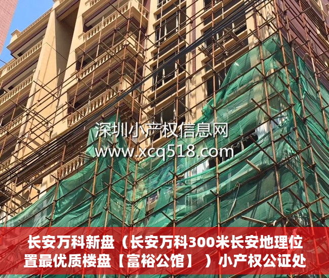 长安万科新盘（长安万科300米长安地理位置最优质楼盘【富裕公馆】 ）小产权公证处房产公证要多久，