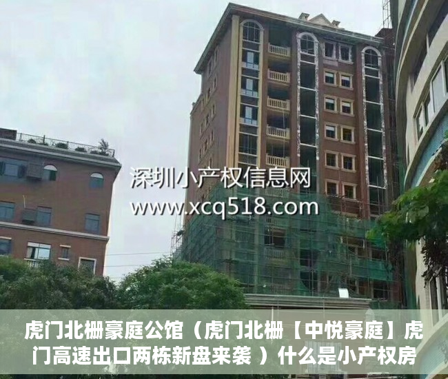 虎门北栅豪庭公馆（虎门北栅【中悦豪庭】虎门高速出口两栋新盘来袭 ）什么是小产权房要多久才能过户，
