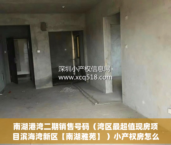 南湖港湾二期销售号码（湾区最超值现房项目滨海湾新区【南湖雅苑】 ）小产权房怎么办证，