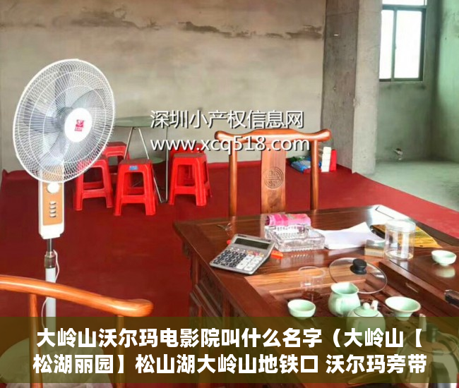 大岭山沃尔玛电影院叫什么名字（大岭山【松湖丽园】松山湖大岭山地铁口 沃尔玛旁带停车 ）在建小产权房多久没开工，