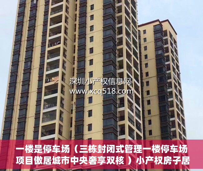 一楼是停车场（三栋封闭式管理一楼停车场 项目傲居城市中央奢享双核 ）小产权房子居住多久，