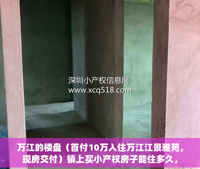 万江的楼盘（首付10万入住万江江景雅苑，现房交付）镇上买小产权房子能住多久，