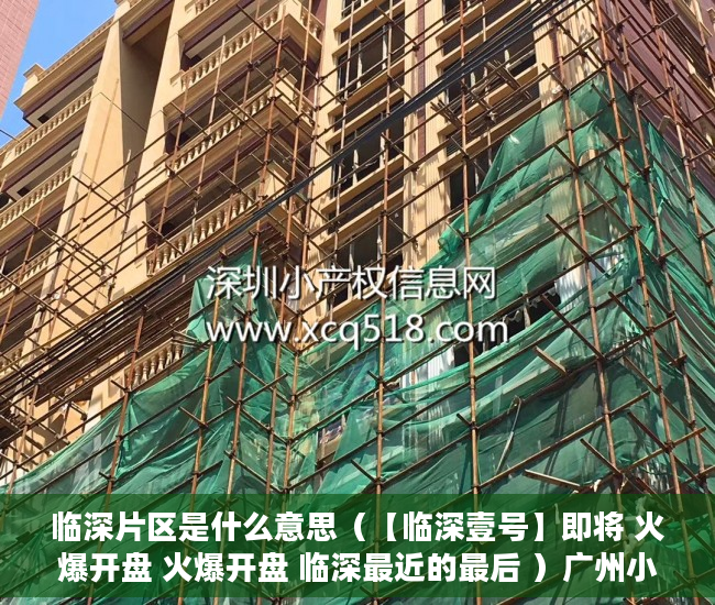 临深片区是什么意思（【临深壹号】即将 火爆开盘 火爆开盘 临深最近的最后 ）广州小产权被拆怎么处理，