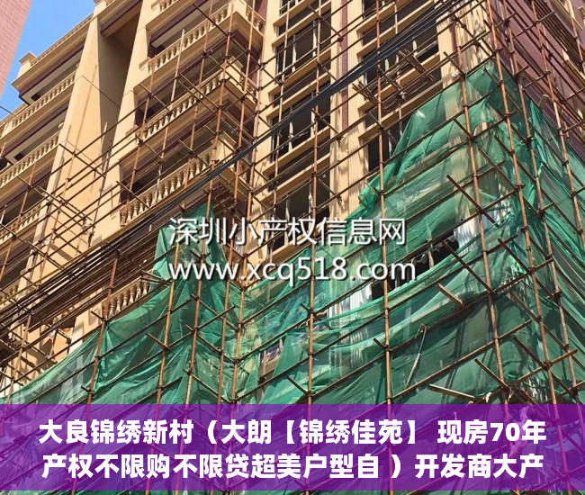 大良锦绣新村（大朗【锦绣佳苑】 现房70年产权不限购不限贷超美户型自 ）开发商大产权办了小产权多久办下来，