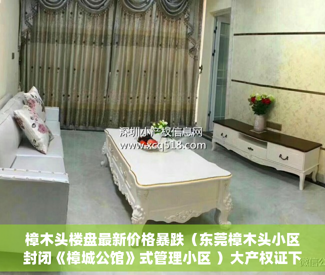 樟木头楼盘最新价格暴跌（东莞樟木头小区封闭《樟城公馆》式管理小区 ）大产权证下来了小产权证要多久，