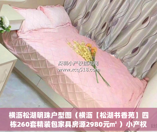 横沥松湖明珠户型图（横沥【松湖书香苑】四栋260套精装包家具房源2980元㎡ ）小产权买多久可办居住证，