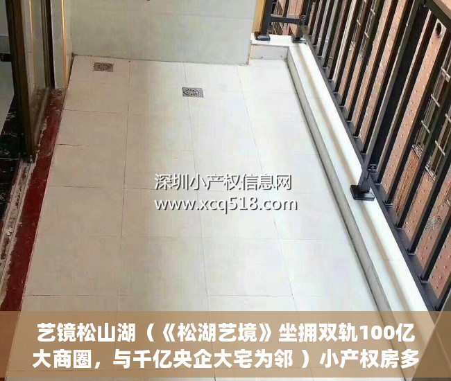 艺镜松山湖（《松湖艺境》坐拥双轨100亿大商圈，与千亿央企大宅为邻 ）小产权房多久产权，