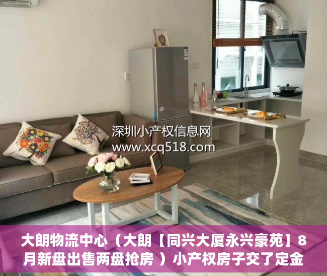 大朗物流中心（大朗【同兴大厦永兴豪苑】8月新盘出售两盘抢房 ）小产权房子交了定金多久签合同，