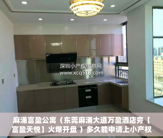 麻涌富盈公寓（东莞麻涌大道万盈酒店旁【富盈天悦】火爆开盘 ）多久能申请上小产权房，