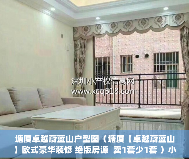 塘厦卓越蔚蓝山户型图（塘厦【卓越蔚蓝山】欧式豪华装修 绝版房源  卖1套少1套 ）小产权多久可以入住，