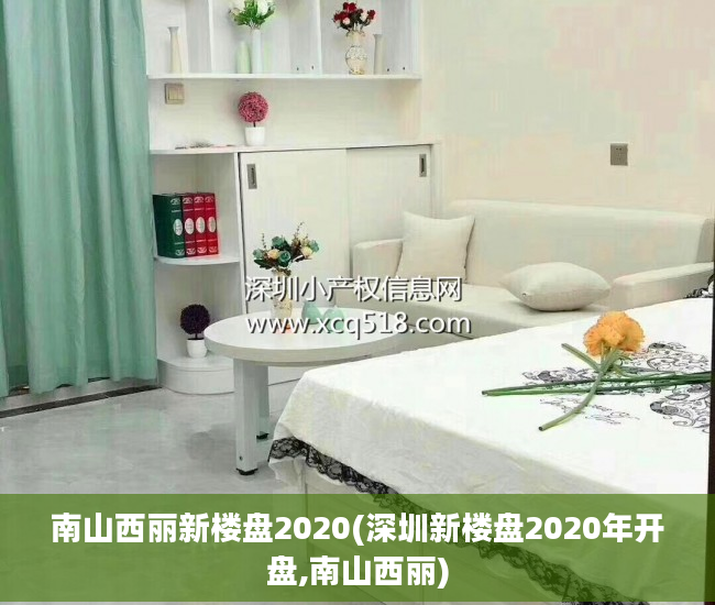 南山西丽新楼盘2020(深圳新楼盘2020年开盘,南山西丽)