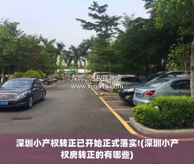 深圳小产权转正已开始正式落实!(深圳小产权房转正的有哪些)