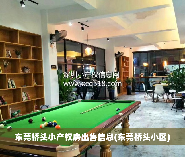 东莞桥头小产权房出售信息(东莞桥头小区)
