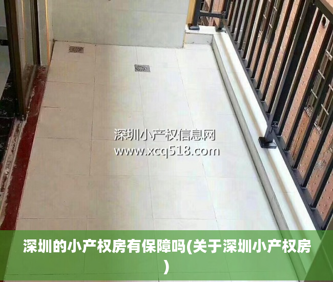 深圳的小产权房有保障吗(关于深圳小产权房)