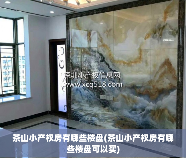 茶山小产权房有哪些楼盘(茶山小产权房有哪些楼盘可以买)