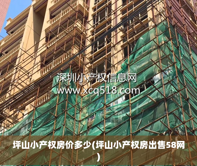 坪山小产权房价多少(坪山小产权房出售58网)