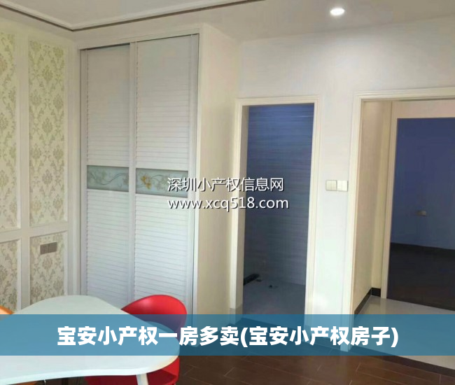 宝安小产权一房多卖(宝安小产权房子)