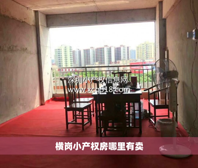 横岗小产权房哪里有卖