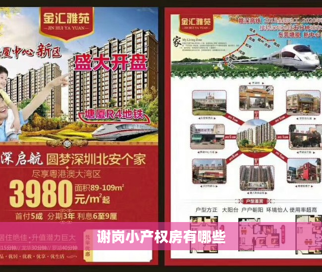 谢岗小产权房有哪些