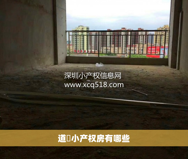 道滘小产权房有哪些