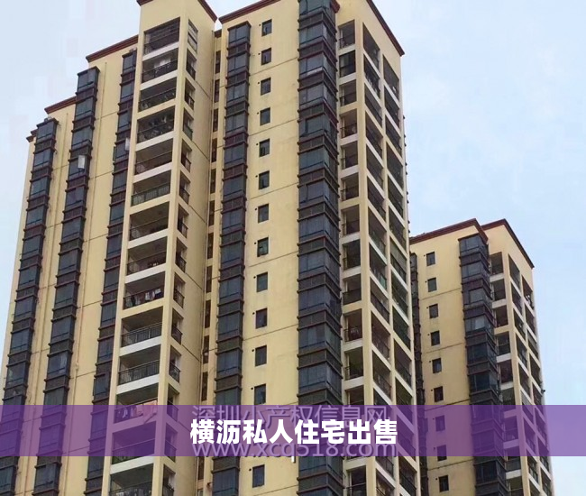 横沥私人住宅出售