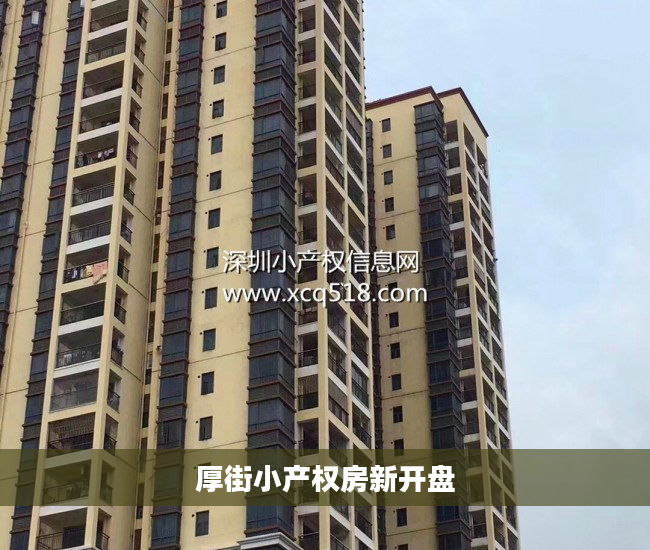 厚街小产权房新开盘