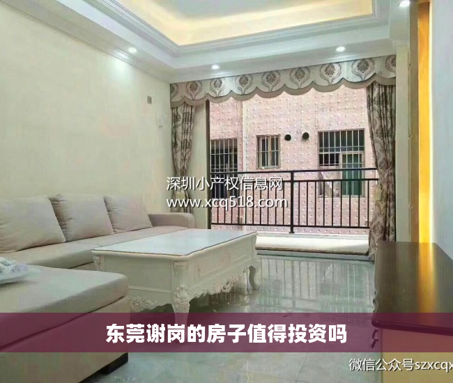 东莞谢岗的房子值得投资吗