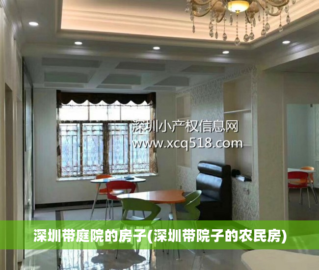深圳带庭院的房子(深圳带院子的农民房)