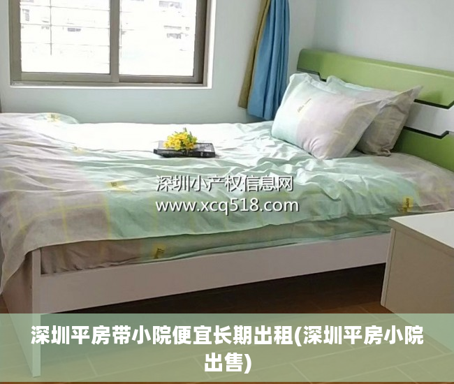 深圳平房带小院便宜长期出租(深圳平房小院出售)