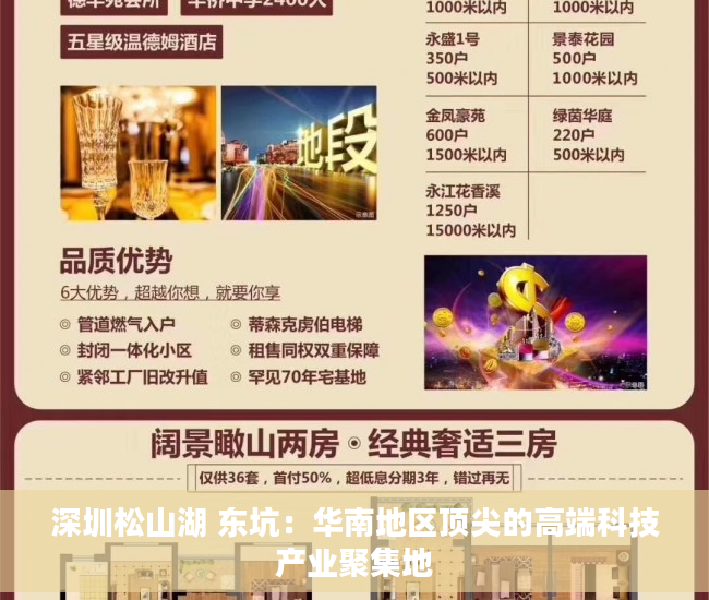 深圳松山湖 东坑：华南地区顶尖的高端科技产业聚集地