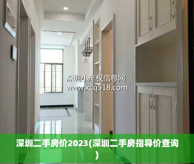 深圳二手房价2023(深圳二手房指导价查询)