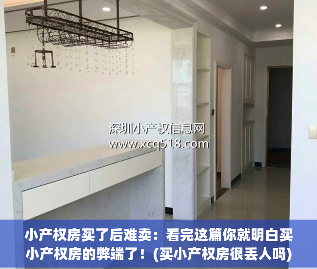 小产权房买了后难卖：看完这篇你就明白买小产权房的弊端了！(买小产权房很丢人吗)