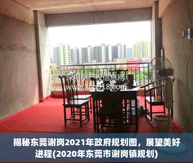 揭秘东莞谢岗2021年政府规划图，展望美好进程(2020年东莞市谢岗镇规划)