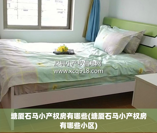 塘厦石马小产权房有哪些(塘厦石马小产权房有哪些小区)