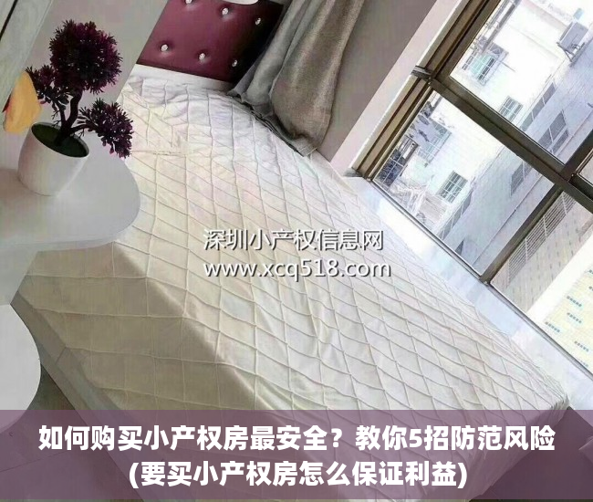如何购买小产权房最安全？教你5招防范风险(要买小产权房怎么保证利益)