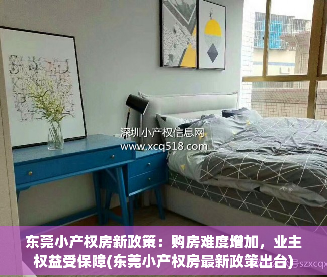 东莞小产权房新政策：购房难度增加，业主权益受保障(东莞小产权房最新政策出台)