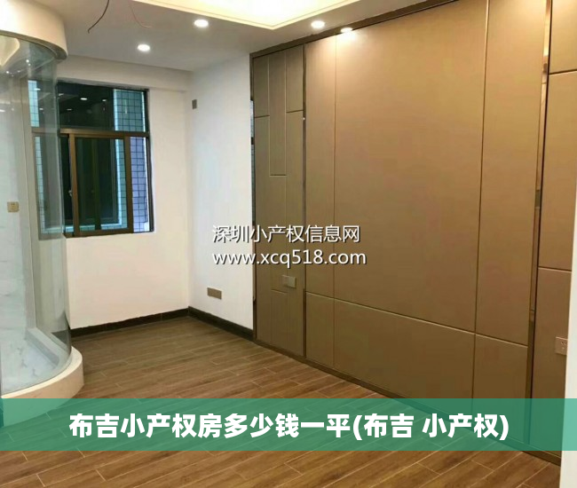 布吉小产权房多少钱一平(布吉 小产权)