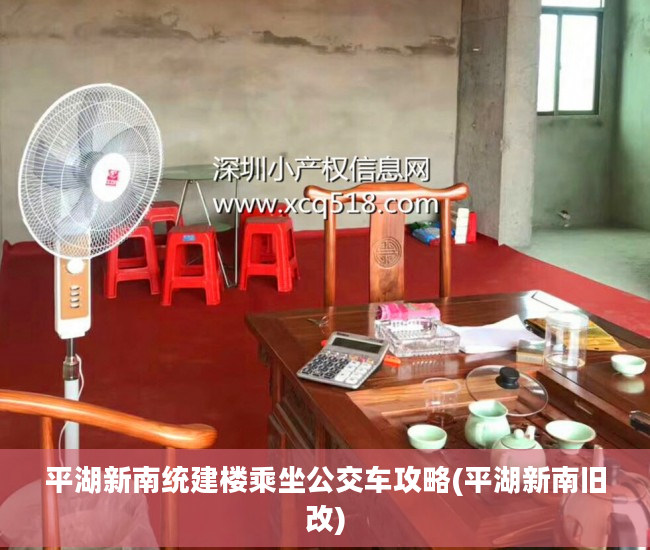 平湖新南统建楼乘坐公交车攻略(平湖新南旧改)