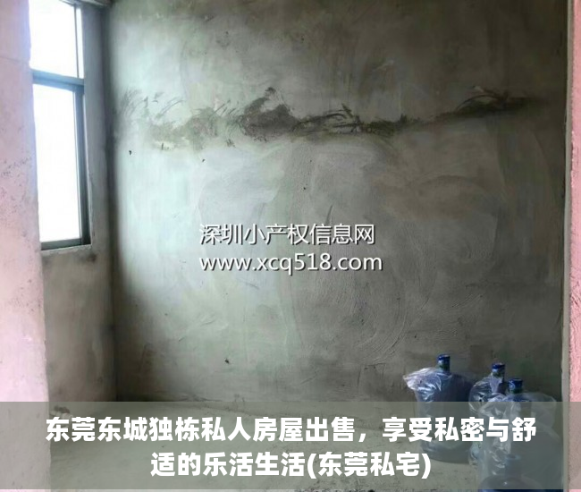 东莞东城独栋私人房屋出售，享受私密与舒适的乐活生活(东莞私宅)